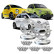 Simoni Racing Aluminum Wheel Spacer Set Abarth / Fiat 500 incl. Wheel bolts