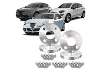 Simoni Racing Aluminum Wheel Spacer Set - Alfa Romeo Miscellaneous - 2x17.5mm - 2x20mm