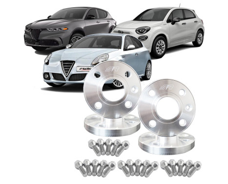 Simoni Racing Aluminum Wheel Spacer Set - Alfa Romeo Miscellaneous - 2x17.5mm - 2x20mm