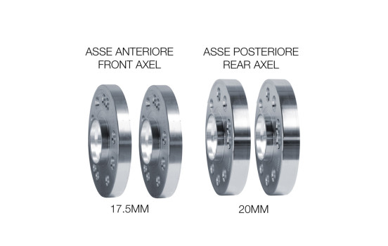 Simoni Racing Aluminum Wheel Spacer Set - for Alfa Romeo various - 2x17.5mm - 2x20mm, Image 3