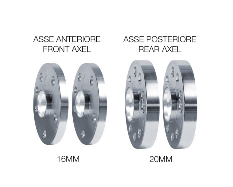 Simoni Racing Aluminum Wheel Spacer Set PEUGEOT - 3008 II SUV - 2016-2024 incl. wheel bolts, Image 3