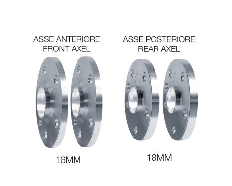 Simoni Racing Aluminum Wheel Spacer Set suitable for BMW 3 series, including wheel bolts, Image 3