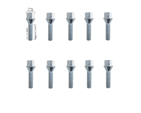 Simoni Racing Aluminum Wheel Spacer Set suitable for BMW 3 series, including wheel bolts, Image 4