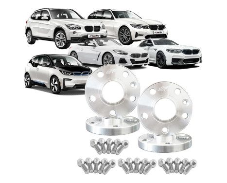Simoni Racing Aluminum Wheel Spacer Set suitable for BMW incl. wheel bolts