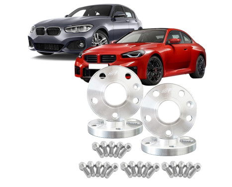 Simoni Racing Aluminum Wheel Spacer Set suitable for BMW incl. wheel bolts