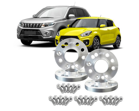 Simoni Racing Aluminum Wheel Spacer Set Suzuki Swift - 2x16mm + 2x20mm
