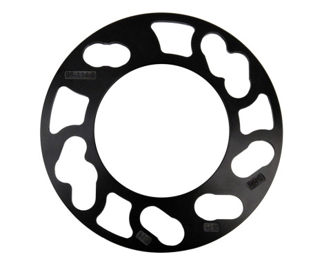 TPI Universal Set Wheel Spacers 98->114.3mm 3mm 2-Piece, Image 2