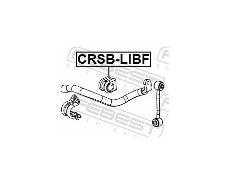 Bearing Bush, stabiliser, Image 2