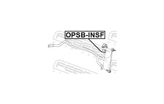 Bearing Bush, stabiliser, Image 2