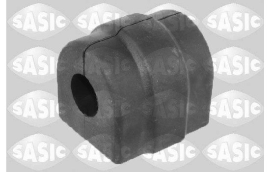 Stabilizer bearing on control arm
