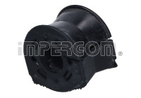 Stabilizer bearing on control arm