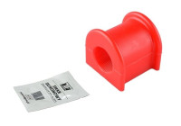 Stabilizer bearing on control arm