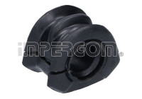 Stabilizer bearing on control arm