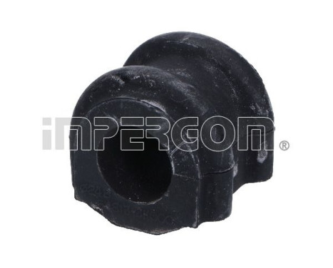 Stabilizer bearing on control arm