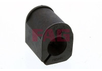 Stabilizer bearing on control arm