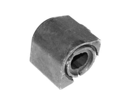 Stabilizer bearing on control arm