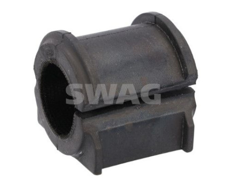 Stabilizer bearing on control arm