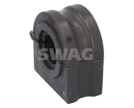 Stabilizer bearing on control arm