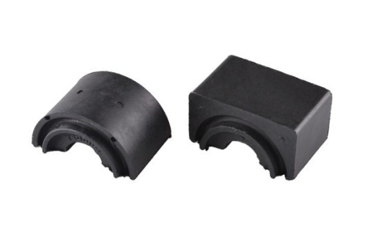 Stabilizer bearing on control arm