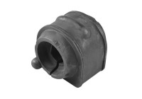 Stabilizer bearing on control arm