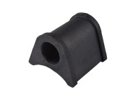 Stabilizer bearing on control arm