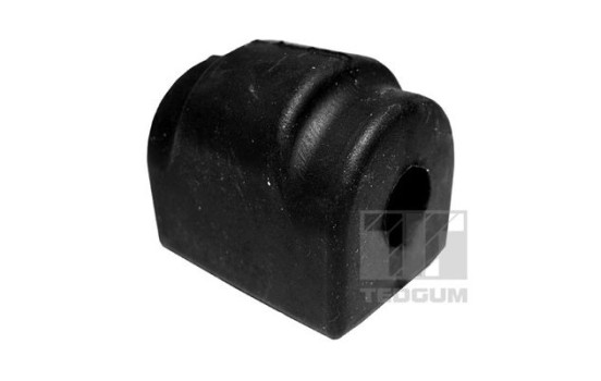 Stabilizer bearing on control arm