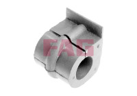Stabilizer bearing on control arm