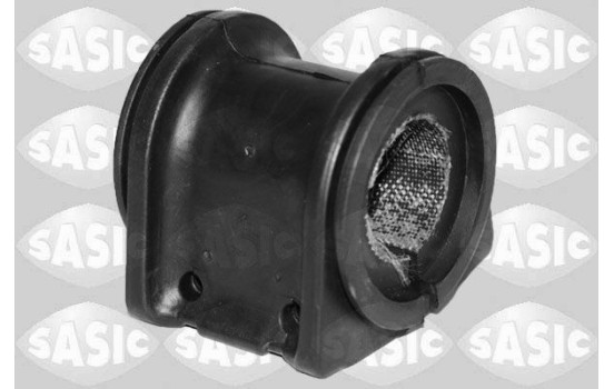Stabilizer bearing on control arm