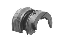 Stabilizer bearing on control arm