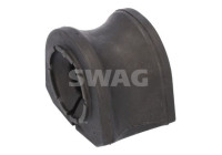 Stabilizer bearing on control arm