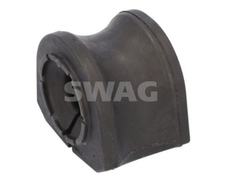 Stabilizer bearing on control arm