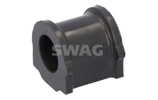 Stabilizer bearing on control arm