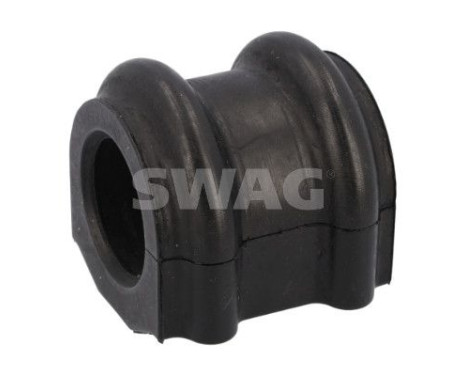 Stabilizer bearing on control arm