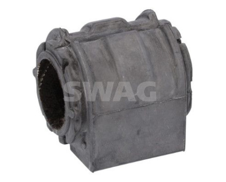 Stabilizer bearing on control arm