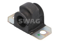 Stabilizer bearing on control arm