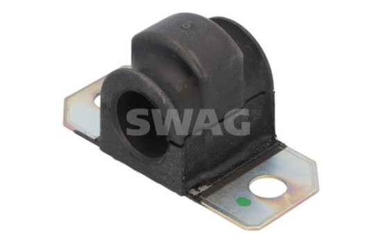 Stabilizer bearing on control arm