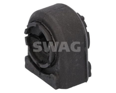 Stabilizer bearing on control arm