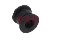 Stabilizer bearing on control arm