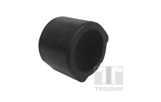 Stabilizer bearing on control arm