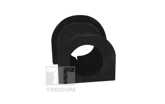 Stabilizer bearing on control arm