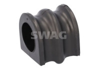 Stabilizer bearing on control arm