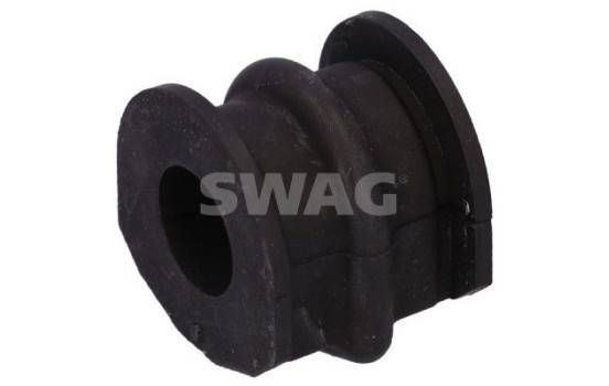 Stabilizer bearing on control arm