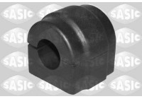 Stabilizer bearing on control arm