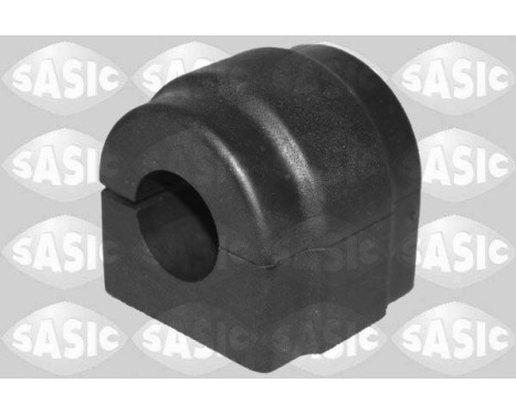 Stabilizer bearing on control arm