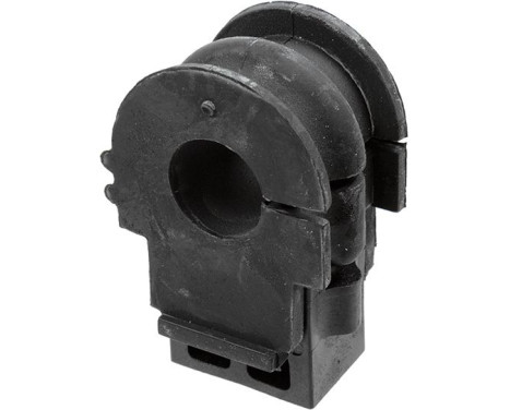 Stabilizer bearing on support arm