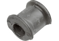 Stabilizer bearing on support arm