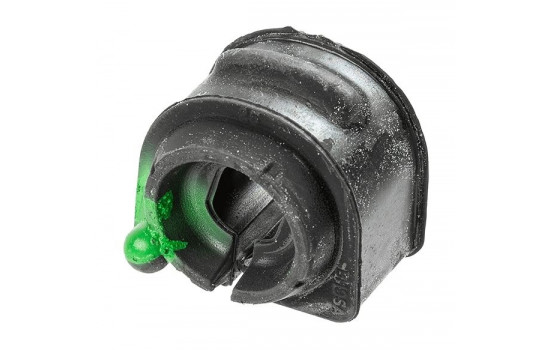 Stabilizer bearing on support arm