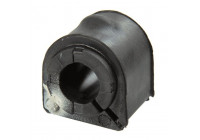 Stabilizer bearing on support arm