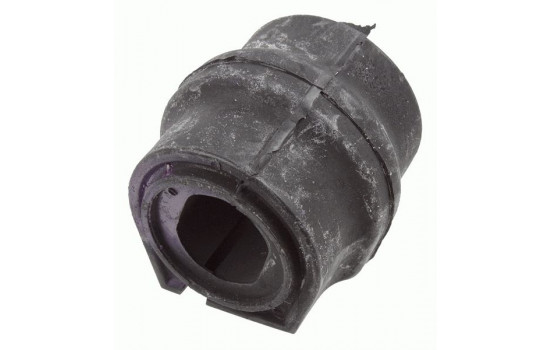 Stabilizer bearing on support arm