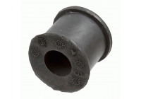 Stabilizer bearing on support arm